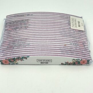 The Studio The Studio - Files - Oval - 80/100 - Zebra/ Black - Chinese Redbud - 25 Count