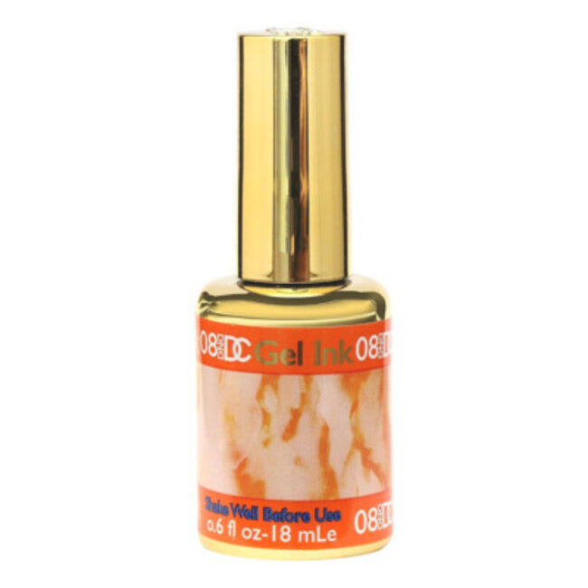 DC Dc - Marble Gel Ink - 08 - Orange - .6 Fl Oz