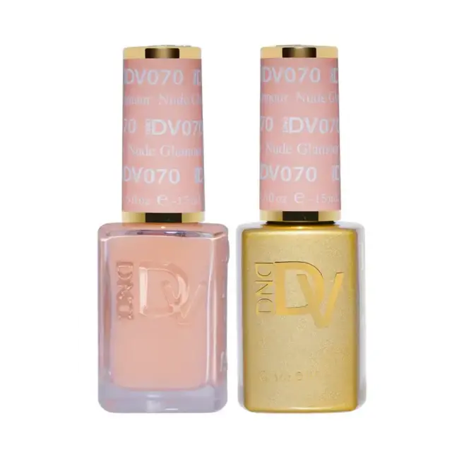 DND DIVA DND DIVA - 070 - Nude Glamour - DUO Polish