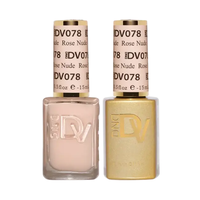 DND DIVA DND DIVA - 078 - Rose Nude - DUO Polish