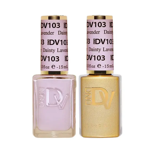 DND DIVA DND DIVA - 103 - Dainty Lavender - DUO Polish
