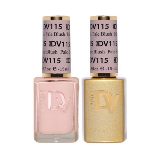 DND DIVA - 115 - Pale Blush - DUO Polish
