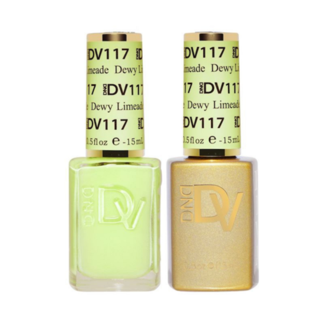 DND DIVA DND DIVA - 117 - Dewy Limeade - DUO Polish