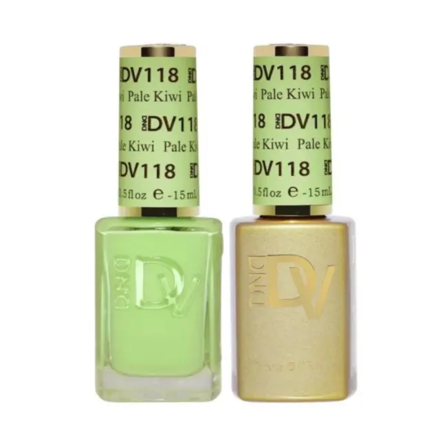 DND DIVA - 118 - Pale Kiwi - DUO Polish