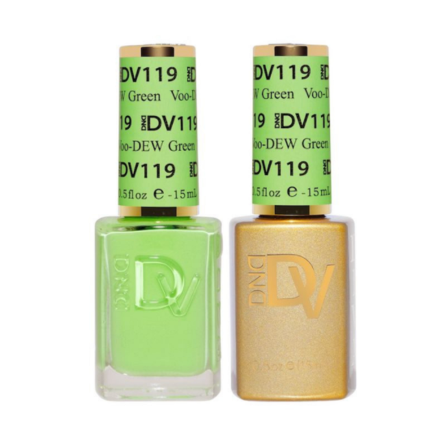 DND DIVA - 119 - Voo-DEW Green - DUO Polish