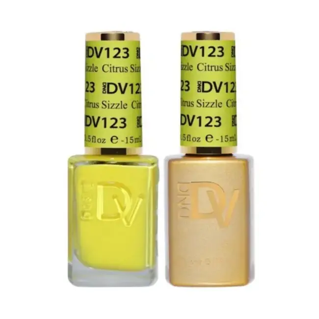DND DIVA DND DIVA - 123 - Citrus Sizzle - DUO Polish