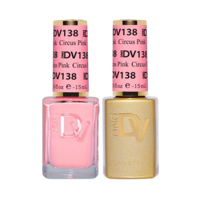 DND DIVA DND DIVA - 138 - Circus Pink - DUO Polish