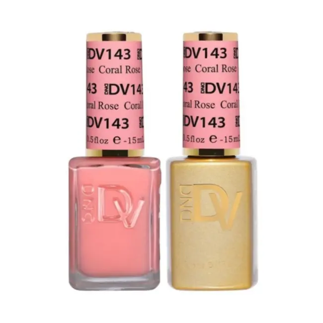 DND DIVA - 143 - Coral Rose - DUO Polish