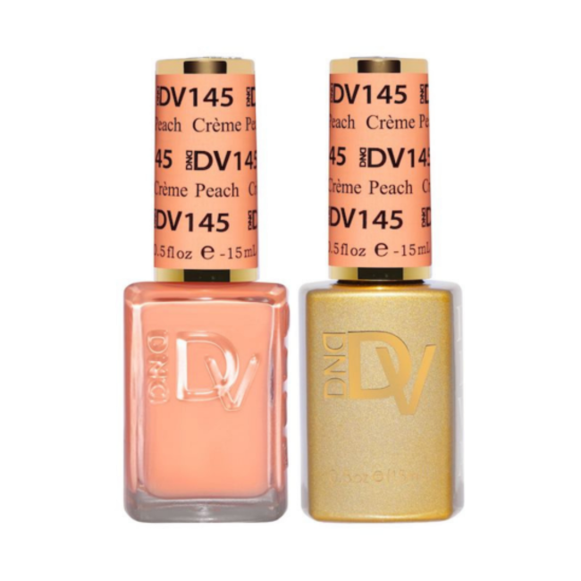 DND DIVA - 145 - Creme Peach - DUO Polish