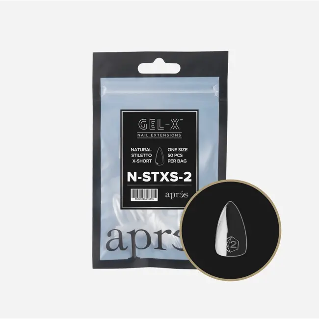 Apres - Refill Bags - Natural - Stiletto Extra Short - #2