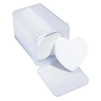 The Studio The Studio - Cleaning Cotton Wipes - 200 ct - White Heart