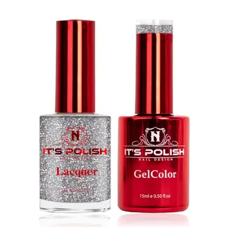 NotPolish Notpolish - M 027 Silver Star - Duo Polish - .5 Oz