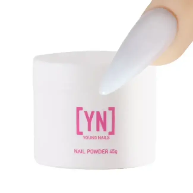 Young Nails - Acrylic Powder - Speed White -