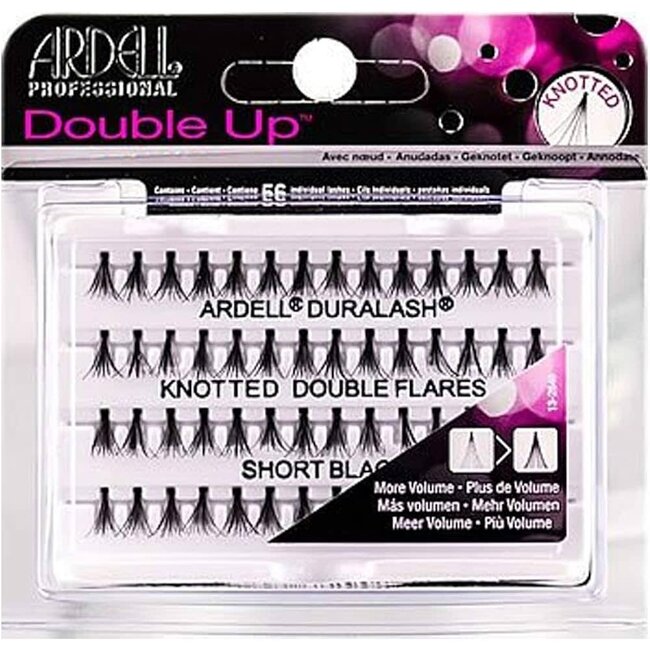 Ardell Ardell - Double Up - Knotted Double Flares - Short Black