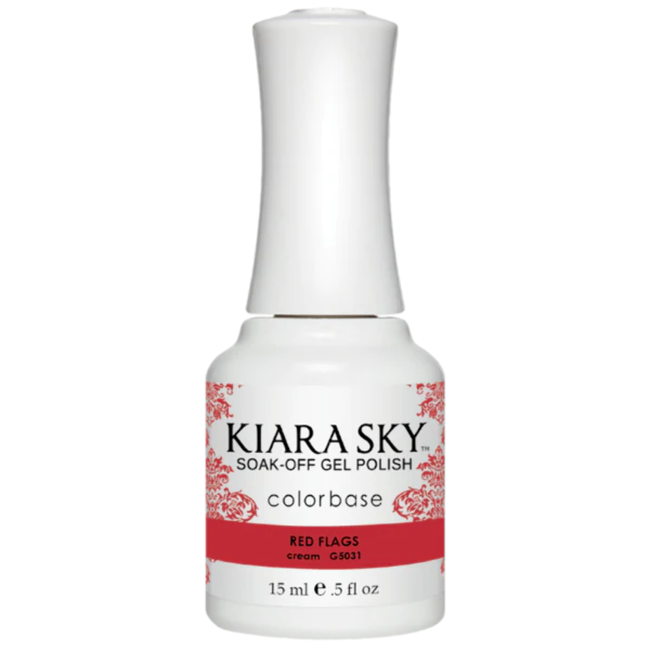 Kiara Sky Kiara Sky - 5031 - Gel - Red Flags - 0.5 oz