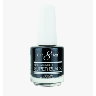 Cre8tion Cre8tion - Lacquer - Super Black - .5 fl oz