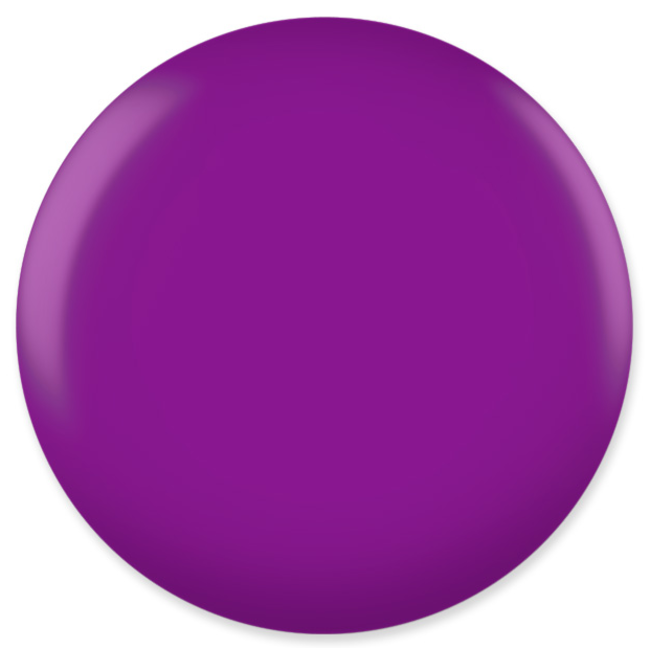 DC - 0 024 - Purple Flower - DUO Polish