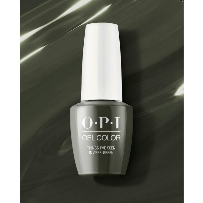 OPI - U15 - Gel - Things I’ve Seen In Aber-Green