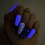 Pink Mask Pink Mask - Glow in the Dark - 3 - Nail Art