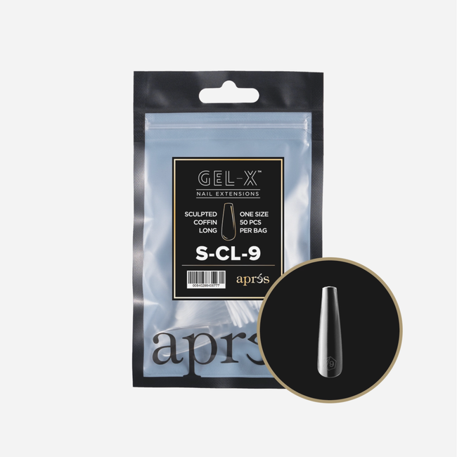 Apres - Refill Bags - Sculpted - Coffin Long - #9