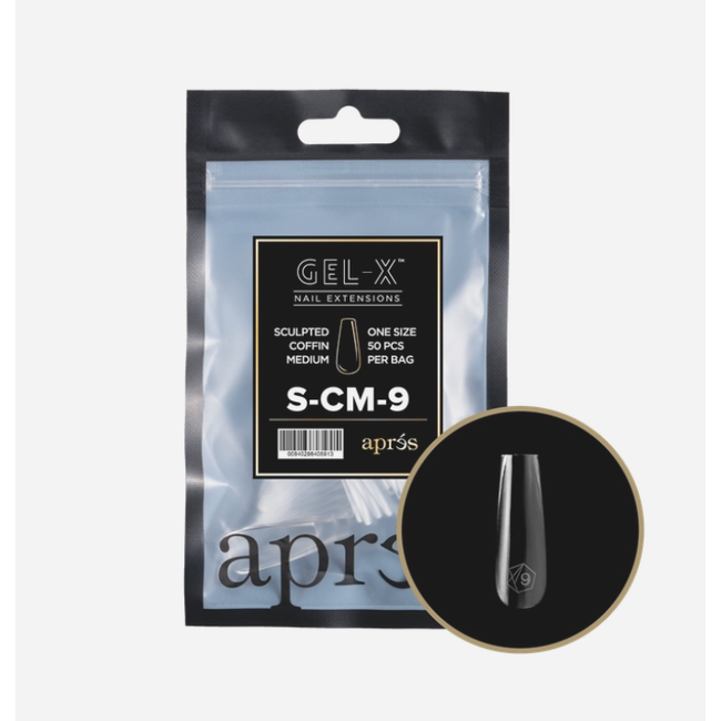 Apres - Refill Bags - Sculpted - Coffin Medium - #9