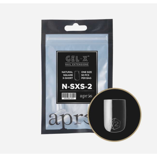 Apres - Refill Bags - Natural - Square Extra Short - #2
