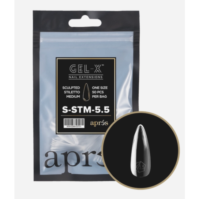 Apres - Refill Bags - Sculpted - Stiletto Medium - #5.5