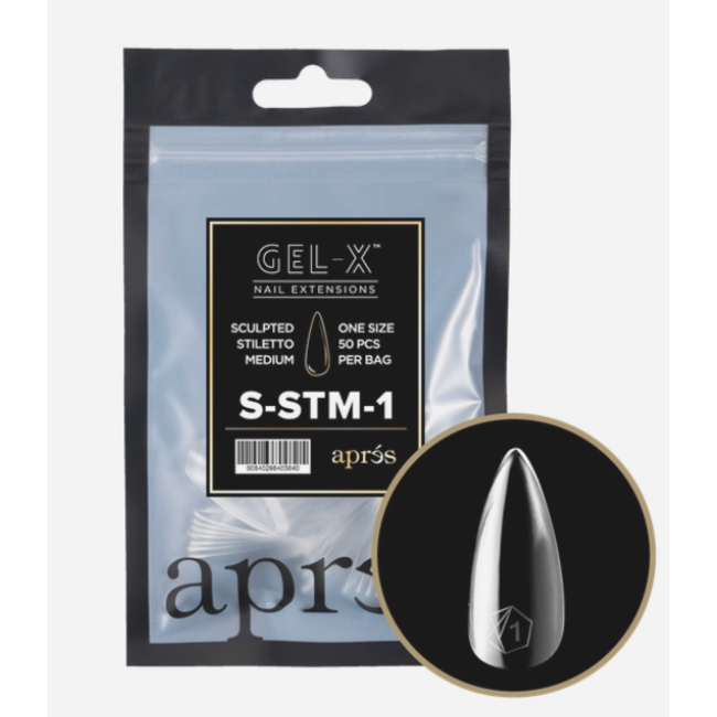 Apres - Refill Bags - Sculpted - Stiletto Medium - #1
