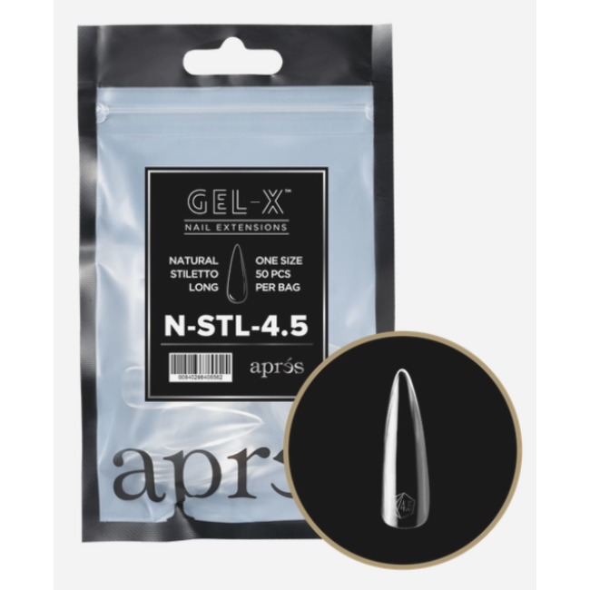 Apres - Refill Bags - Natural - Stiletto Long - #4.5