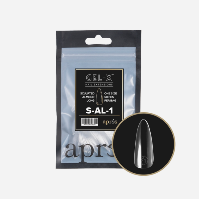 Apres Apres - Refill Bags - Sculpted - Almond Long - #1