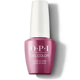 OPI OPI - V11 - Gel - A-Rose at Dawn .. Broke By Noon