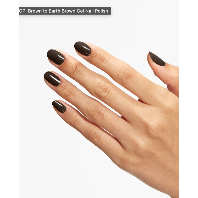 OPI - F004 - Intellli-Gel - Brown to Earth