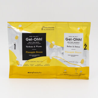 AvryBeauty Gel-Ohh! - Jelly Spa Bath - Pineapple Breeze - 1 ct