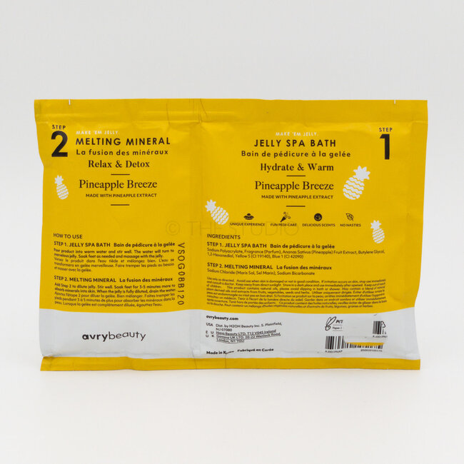 Gel-Ohh! - Jelly Spa Bath - Pineapple Breeze - 1 ct