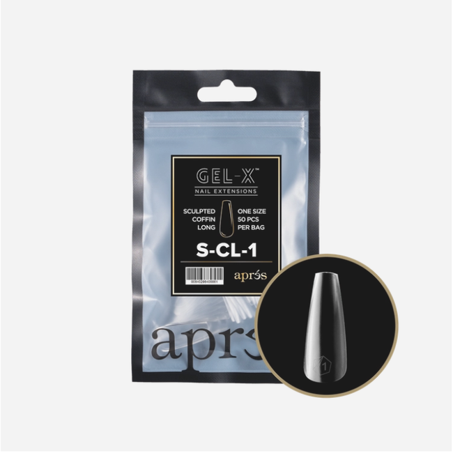 Apres Apres - Refill Bags - Sculpted - Coffin Long - #1