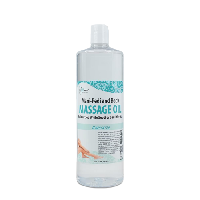 Spa Redi Spa Redi - Massage Oil - 32 oz - Unscented