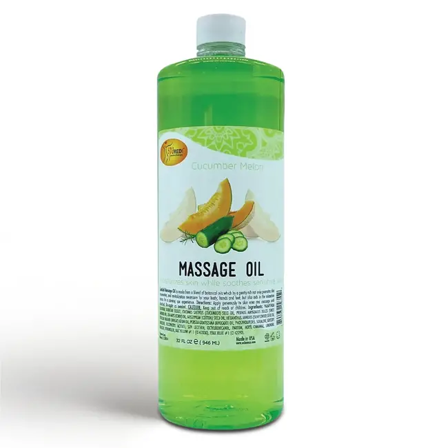 Spa Redi Spa Redi - Massage Oil - 32 oz - Cucumber Melon