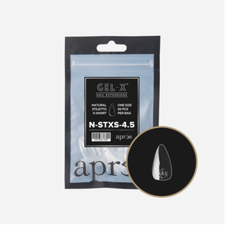Apres Apres - Refill Bags - Natural - Stiletto Extra Short - #4.5