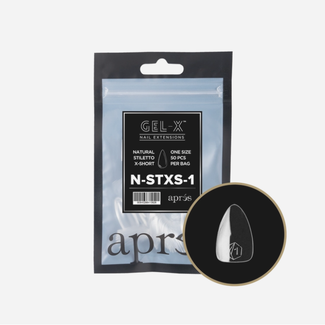 Apres Apres - Refill Bags - Natural - Stiletto Extra Short - #1