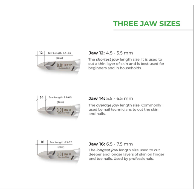 Nghia - Cuticle Nipper - D.04 - Jaw 16