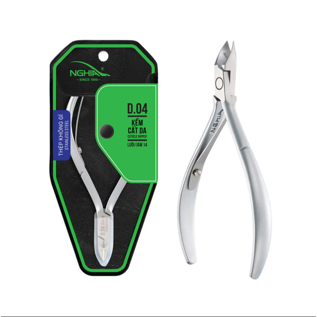 Nghia - Cuticle Nipper - D.04 - Jaw 14