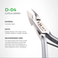 Nghia Nghia - Cuticle Nipper - D.04 - Jaw 14