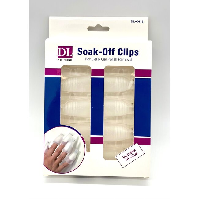 DL - Soak Off Clips Fingers - CL419