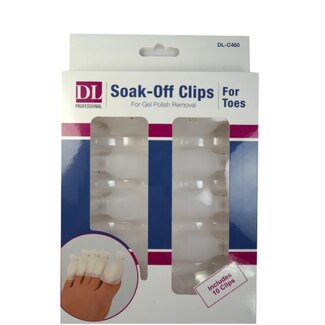 DL - Soak Off Clips For Toes - CL460