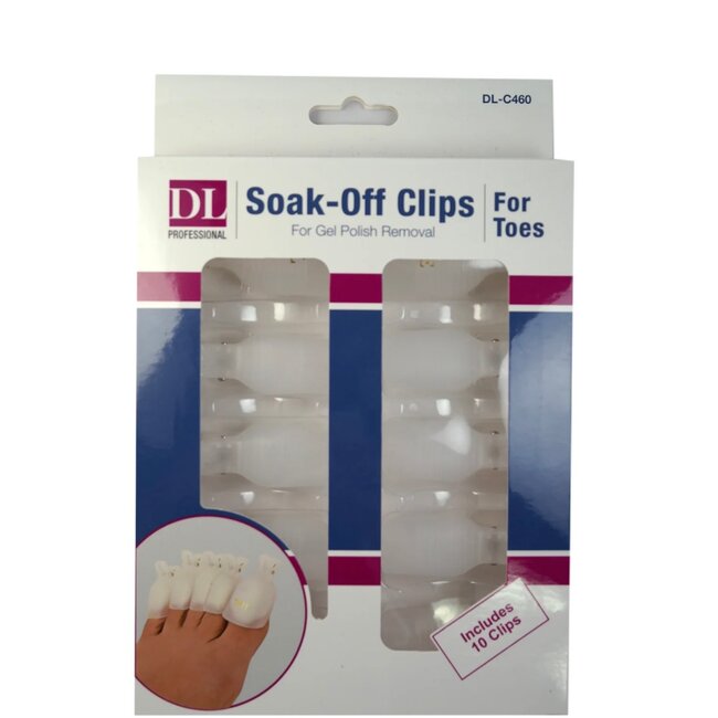 DL - Soak Off Clips For Toes - CL460