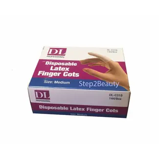 DL - Disposable Latex Finger Cots - C318