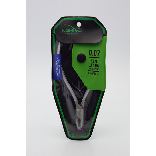 Nghia - Cuticle Nipper - D.07 - Jaw 12