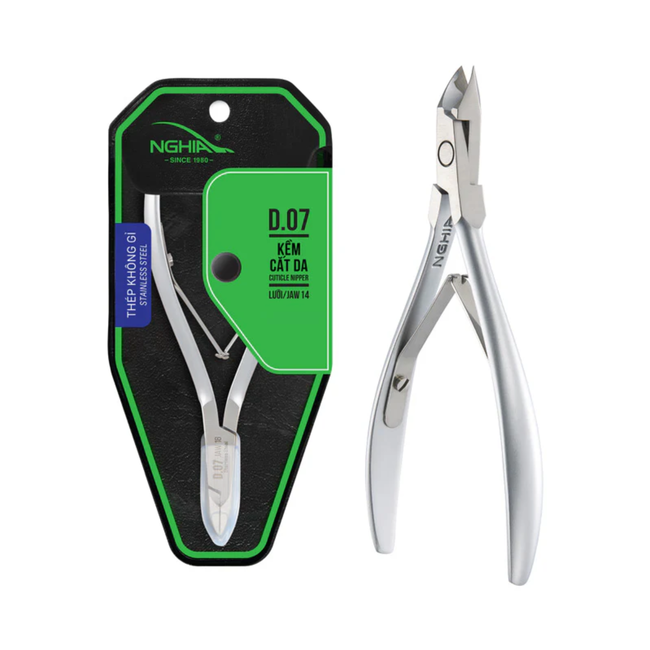Nghia - Cuticle Nipper - D.07 - Jaw 12