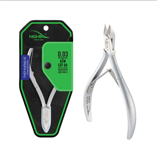 Nghia - Cuticle Nipper - D.03 - Jaw 12