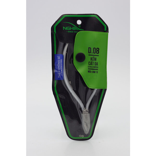Nghia - Cuticle Nipper - D.08 - Jaw 16
